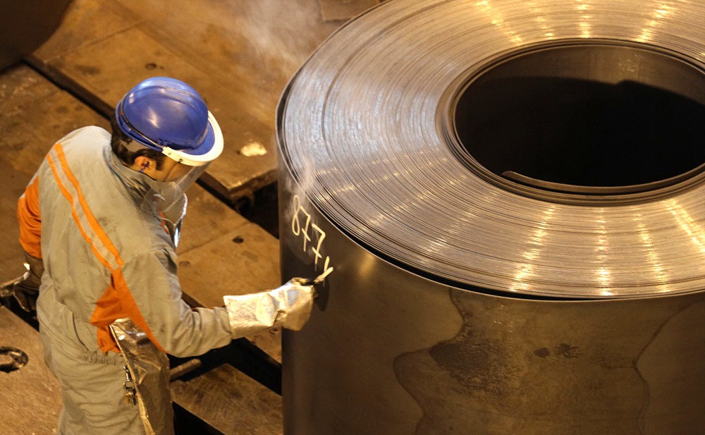 رشد تولید و صادرات فولاد کشور در ۸ ماهه اول امسال