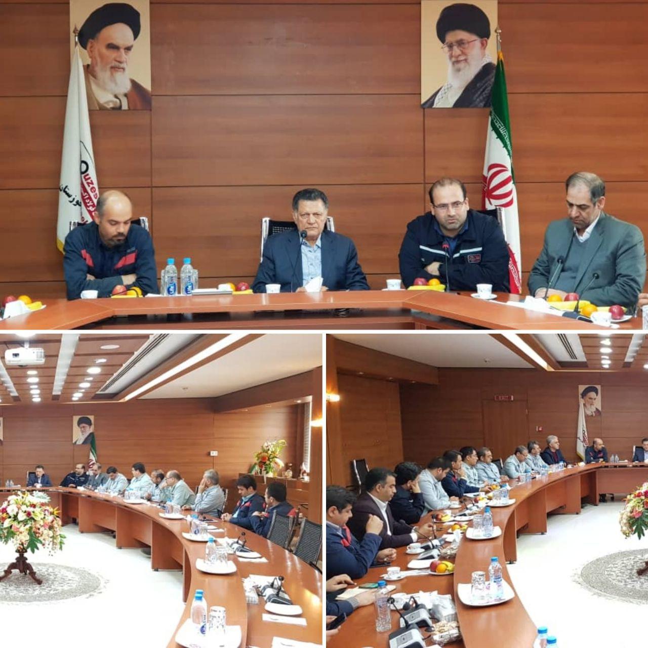 جلسات مشترک فولاد اکسین و فولاد خوزستان در راستای تبادل دانش صادراتی، تولید، اشتغالزای و تکنولوژی تشکیل می شود