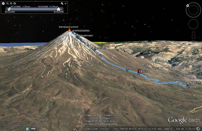 صعود به قله آتشفشانی دماوند، همزمان با شصتمین سالگرد تاسیس سازمان زمین‌شناسی و اکتشافات‌معدنی کشور