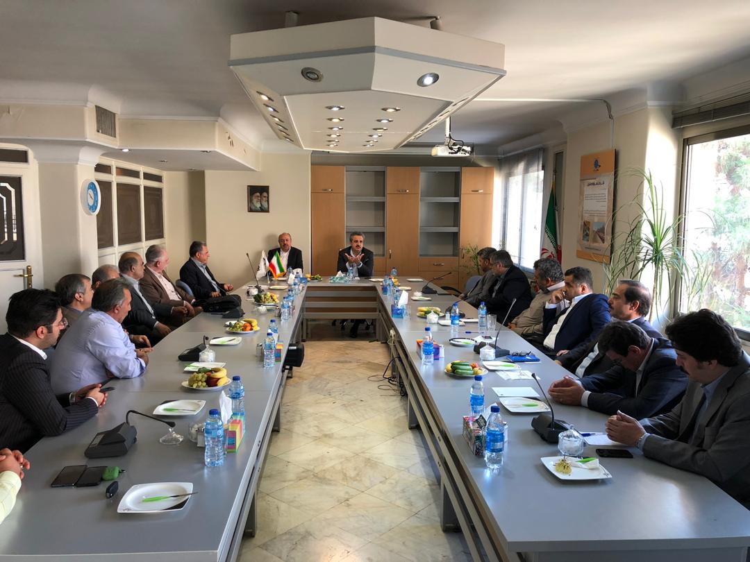 اولین جلسه محسن رضیعی مدیرعامل جدید فولاد متیل با مدیران شرکت های تابعه برگزار شد