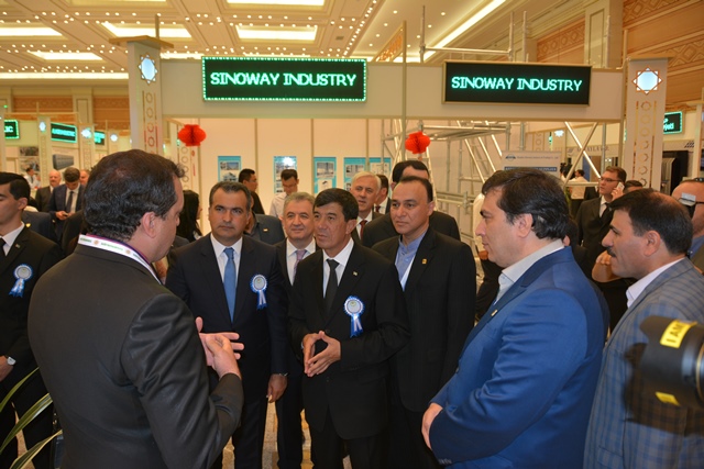 حضور فولاد خراسان در نمایشگاه صنعت ساختمان ترکمنستان