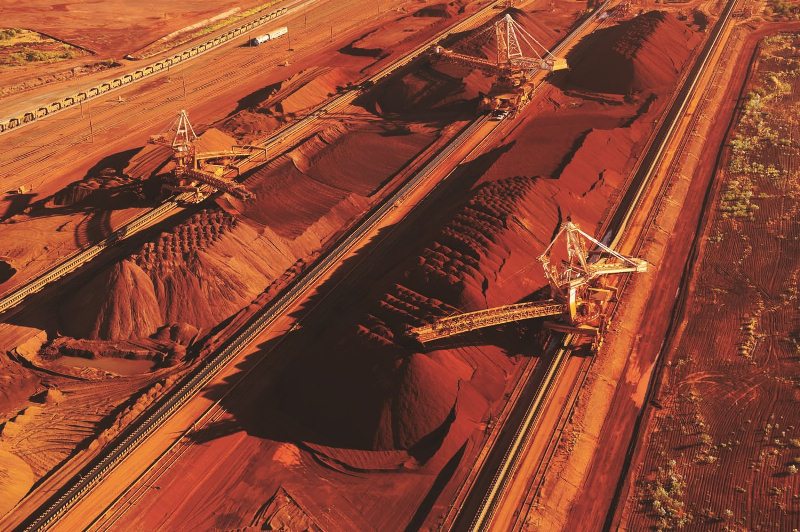 پیش‌بینی افزایش ۱۸۰ میلیون تنی تولید سنگ آهن برزیل و استرالیا